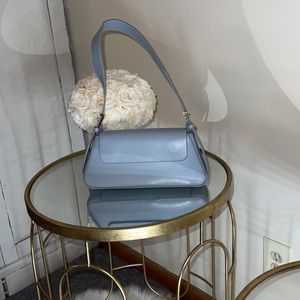 Baby blue Zara handbag